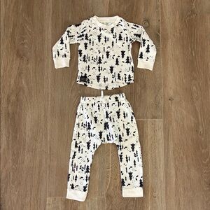 Lamaze Organic Christmas Tree Pajamas 12M